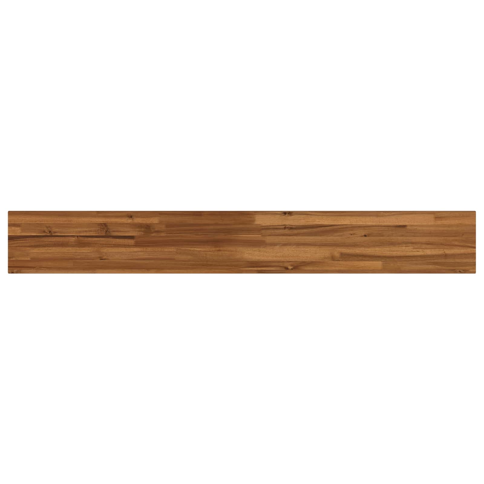 vidaXL Rectangular Table Top 140 x 20 x 3.5 cm Rectangular Natural 5