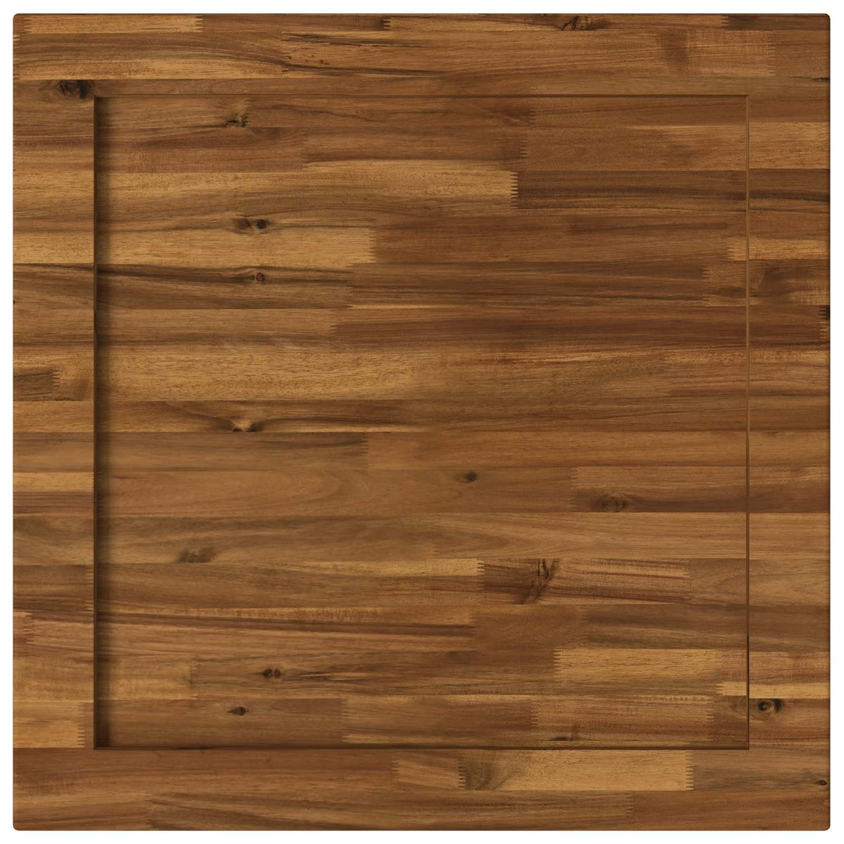 vidaXL Rectangular Table Top 60 x 60 x 3.2 cm Square Solid Acacia Wood 5