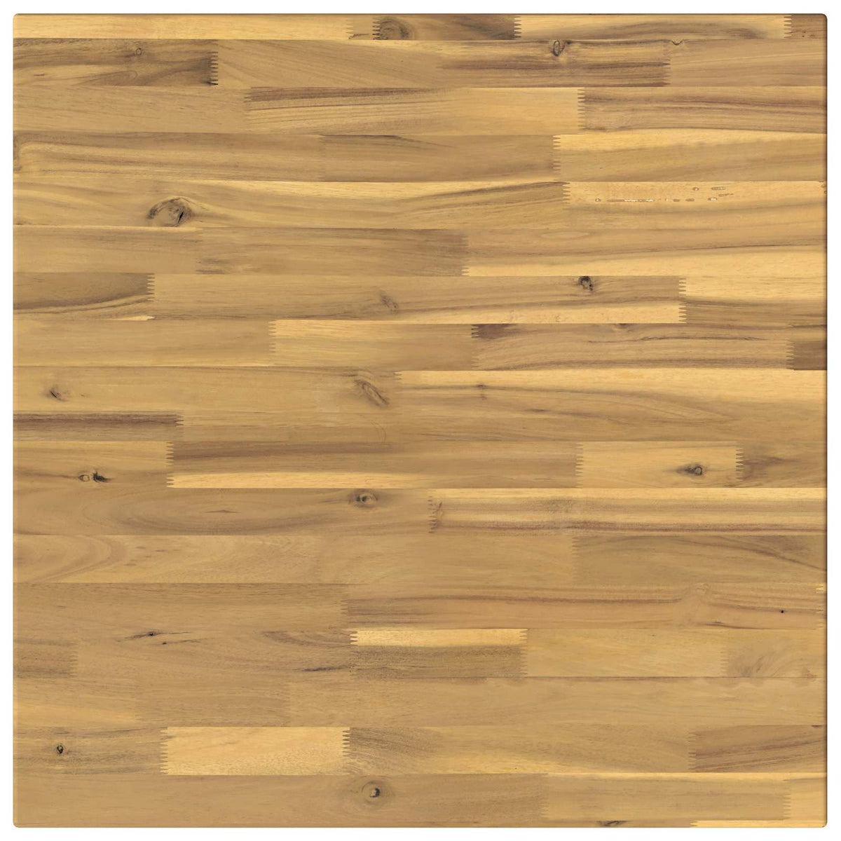 vidaXL Rectangular Table Top 60 x 60 x 3.2 cm Square Solid Acacia Wood 2