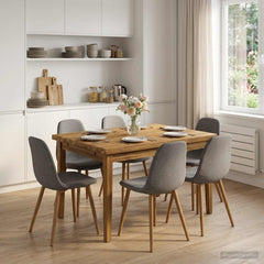 Table Top Whitewash Rectangular Depth 70 cm 80 cm