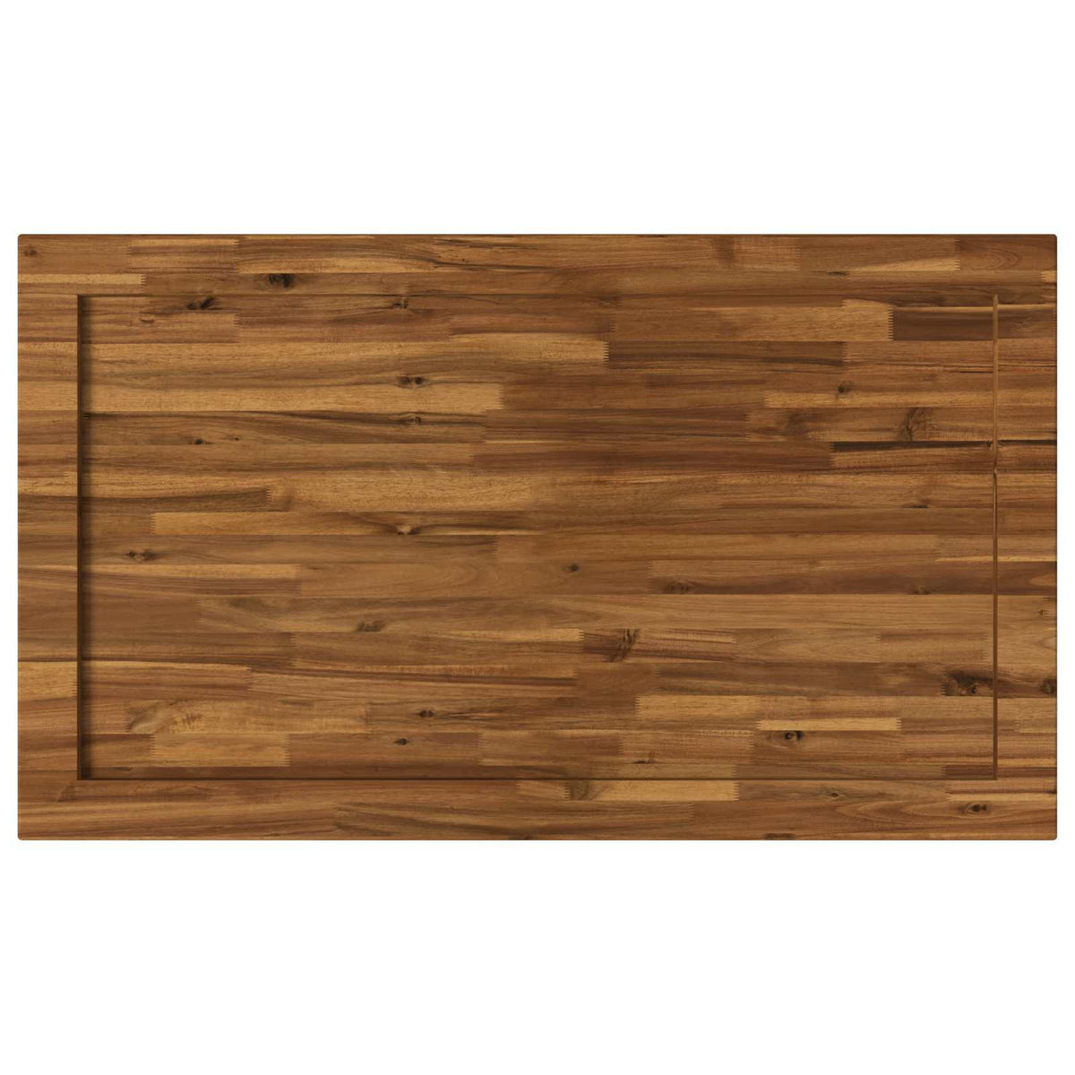 Table Top Natural Rectangular Depth 80 cm 100 cm