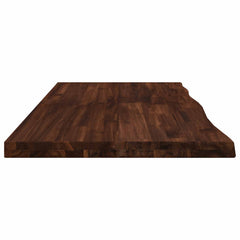 vidaXL Live Edge Table Top 100 x 40 x 3.2 cm Rectangular 4