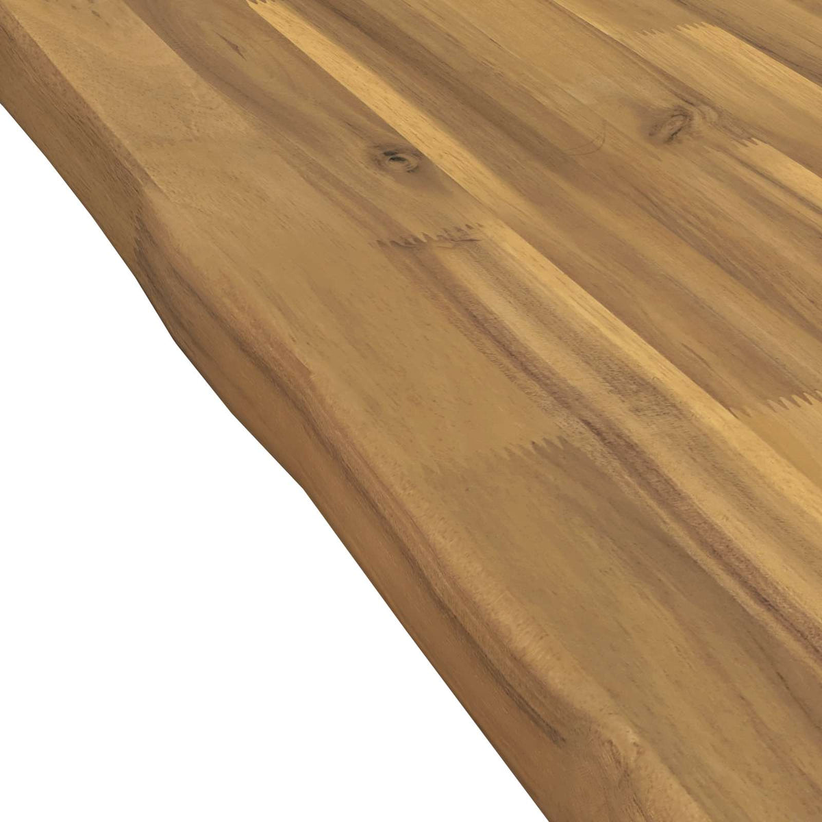 vidaXL Live Edge Table Top 80 x 50 x 3.2 cm Rectangular 6
