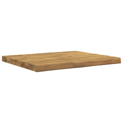 vidaXL Live Edge Table Top 80 x 50 x 3.2 cm Rectangular 3