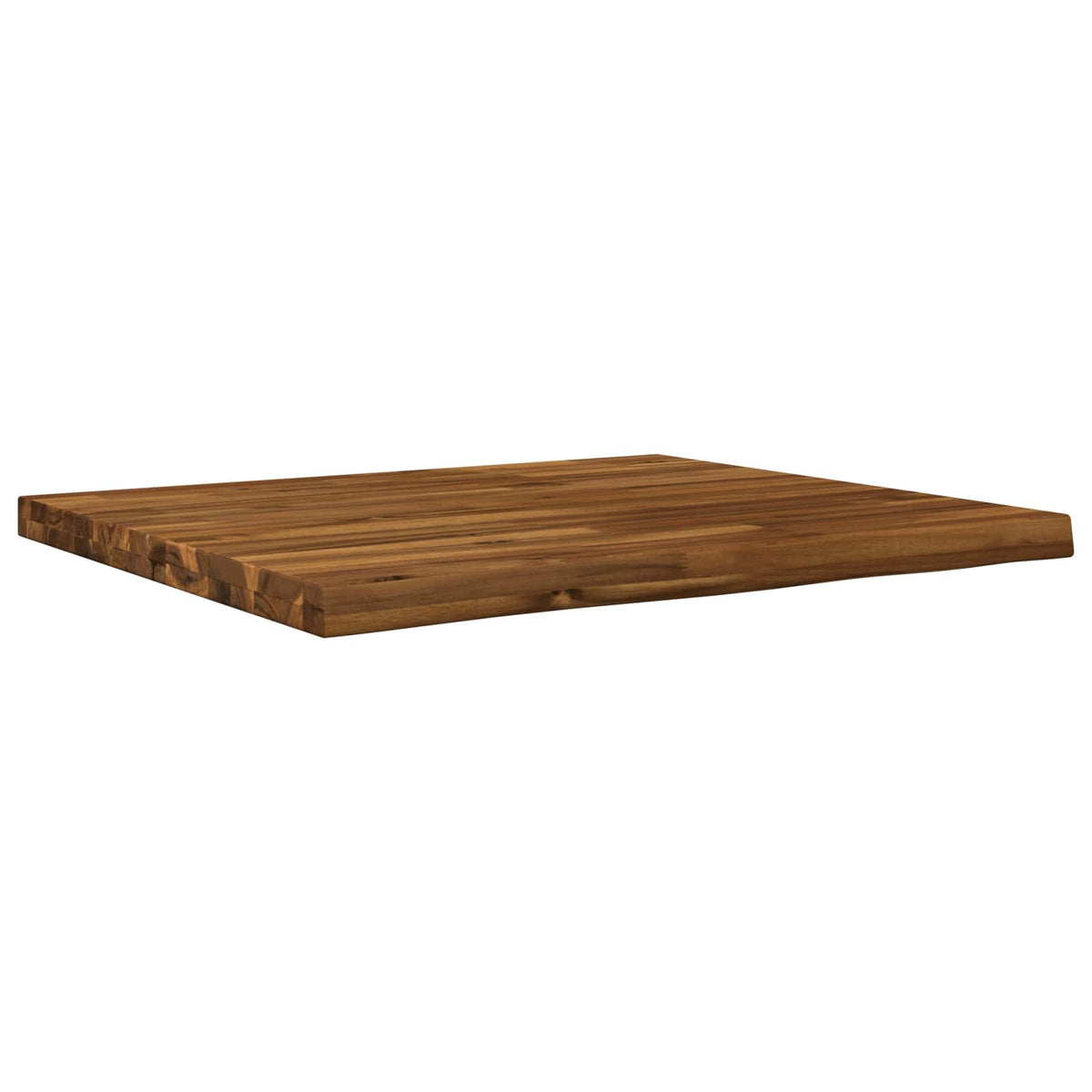 vidaXL Live Edge Table Top 70 x 60 x 3.2 cm Rectangular 3