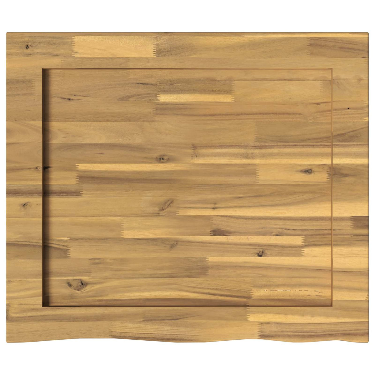vidaXL Live Edge Table Top 70 x 60 x 3.2 cm Rectangular 5