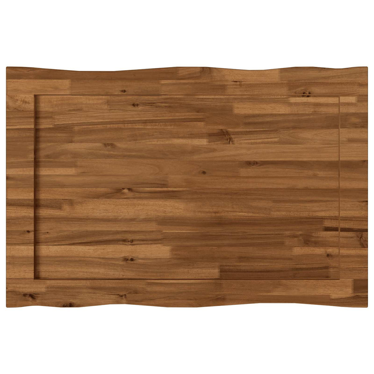 vidaXL Live Edge Table Top 70 x 60 x 3.2 cm Rectangular 5