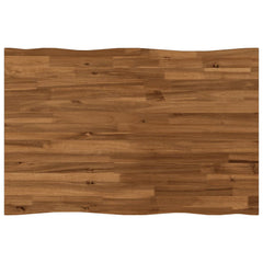 vidaXL Live Edge Table Top 70 x 60 x 3.2 cm Rectangular 2