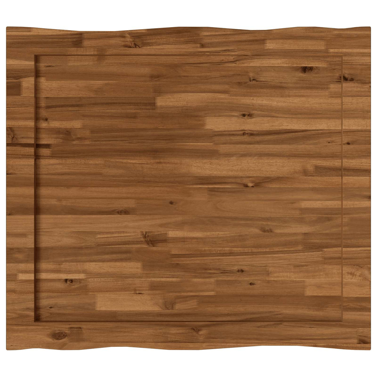 Live Edge Table Top Rectangular Natural Live Edge 2 Sides Depth 80 cm 90 cm