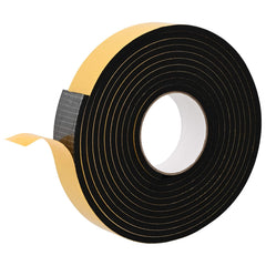vidaXL Self-adhesive Foam Tape 10 pcs Black 30mm x 5m CR Foam 2