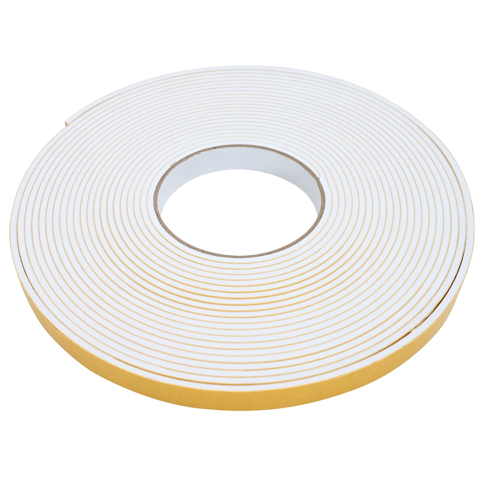 vidaXL Self-adhesive Foam Tape 10 pcs White 15mm x 10m CR Foam 4