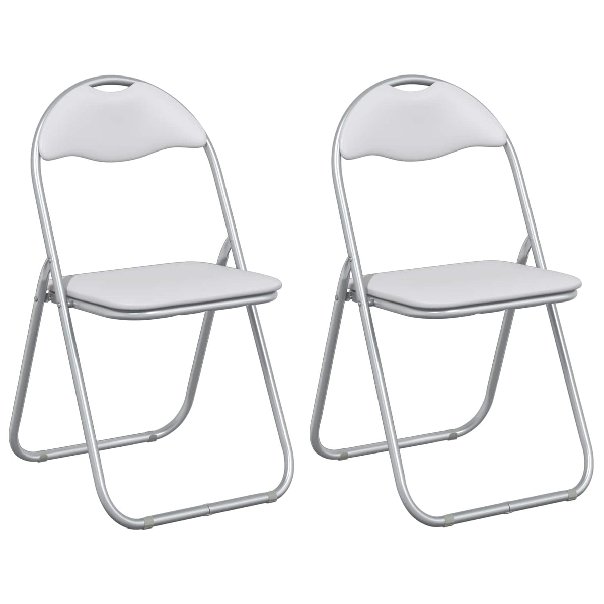 Folding Chair Faux Leather