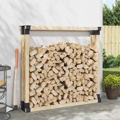 Firewood Stacking Aids Steel Anthracite 12