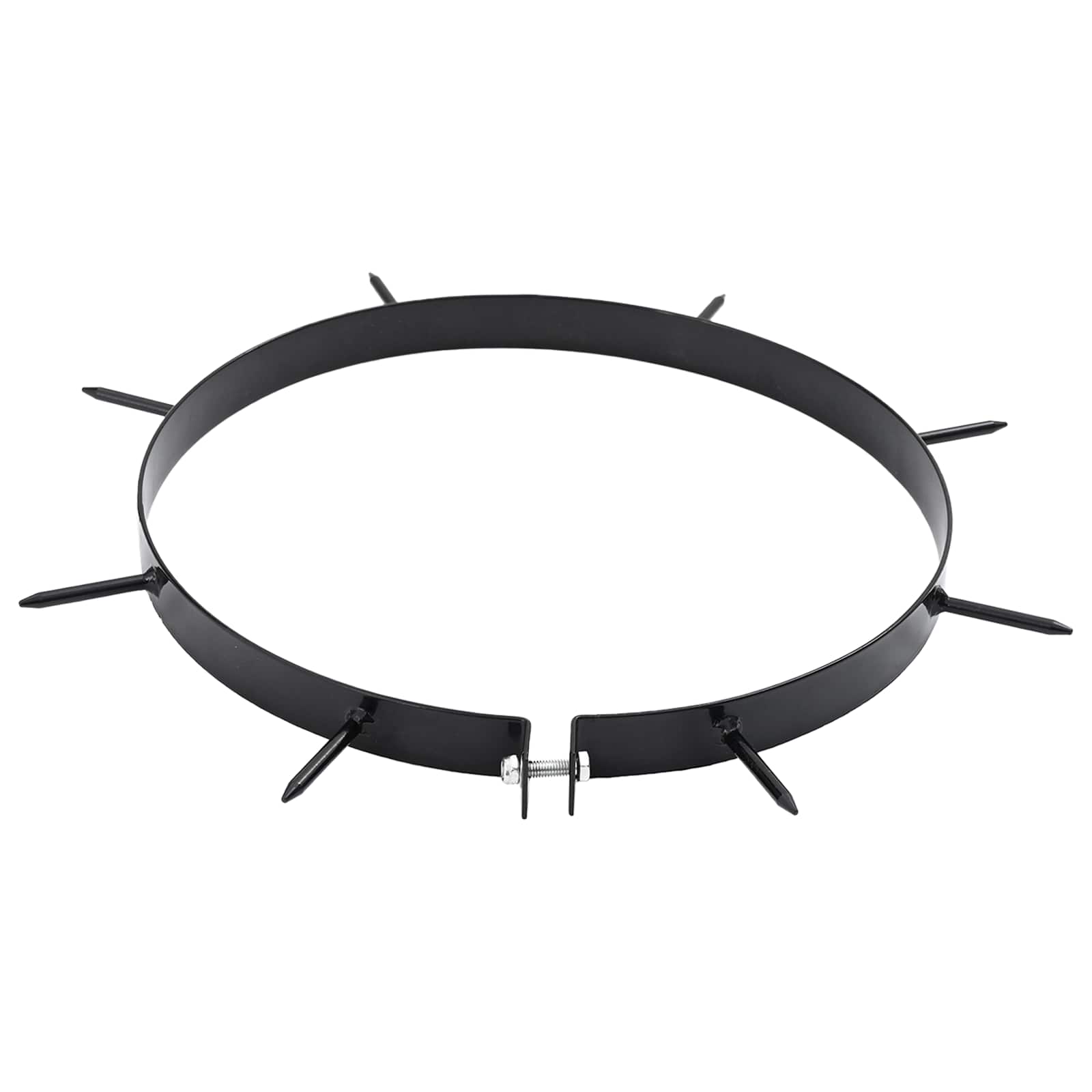 vidaXL Lawn Aerator Clamp with Spikes 5 pcs Ø 30 cm Steel 3