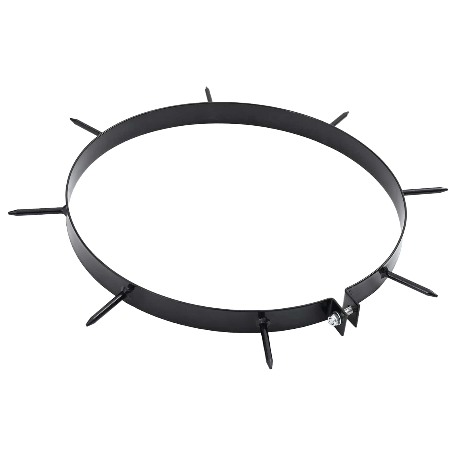 vidaXL Lawn Aerator Clamp with Spikes 5 pcs Ø 320 mm Steel 2