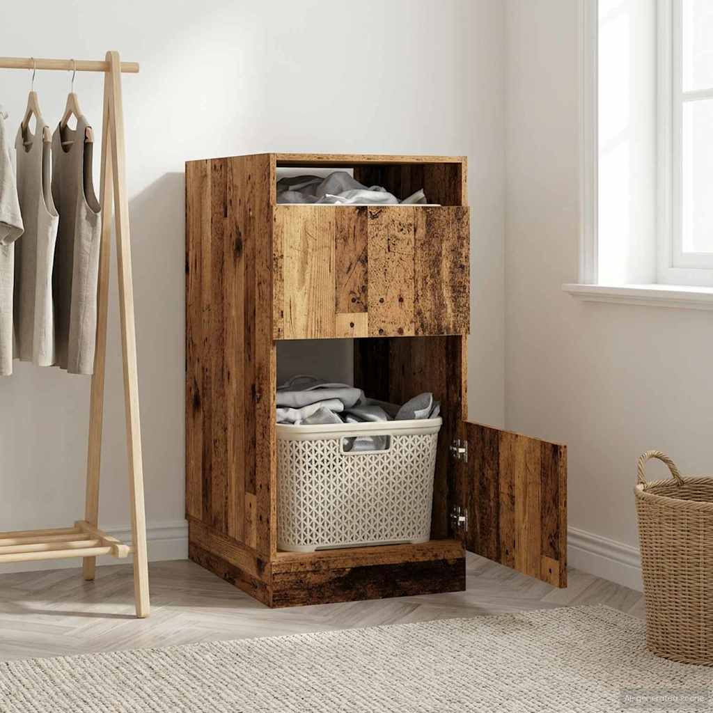 Laundry Cabinet 50 x 68 x Engineered wood Old wood 102 cm