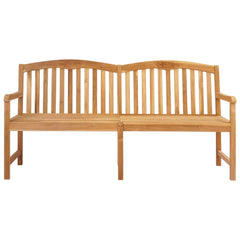 vidaXL Handcarved Rose Bench 150 x 60 x 90 cm Solid Teak Wood Natural 3