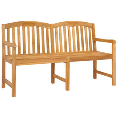 vidaXL Handcarved Rose Bench 150.5 x 60 x 95 cm Solid Teak Wood 3