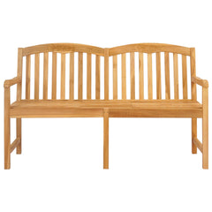 vidaXL Handcarved Rose Bench 150.5 x 60 x 95 cm Solid Teak Wood 4