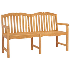 vidaXL Handcarved Rose Bench 150 x 60.5 x 95 cm Solid Teak Wood 2