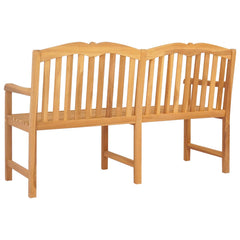 vidaXL Handcarved Rose Bench 150 x 60.5 x 95 cm Solid Teak Wood 5