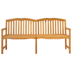 vidaXL Handcarved Rose Bench 180.5 x 60 x 96 cm Solid Teak Wood 3