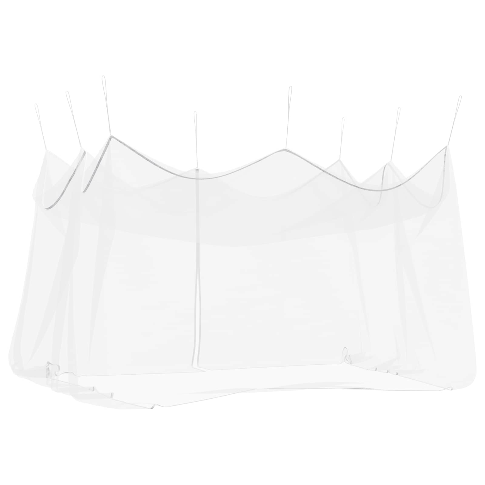 vidaXL Garden Mosquito Net 220 mesh White 3 x 4.5 x 2.5 m Polyester 6