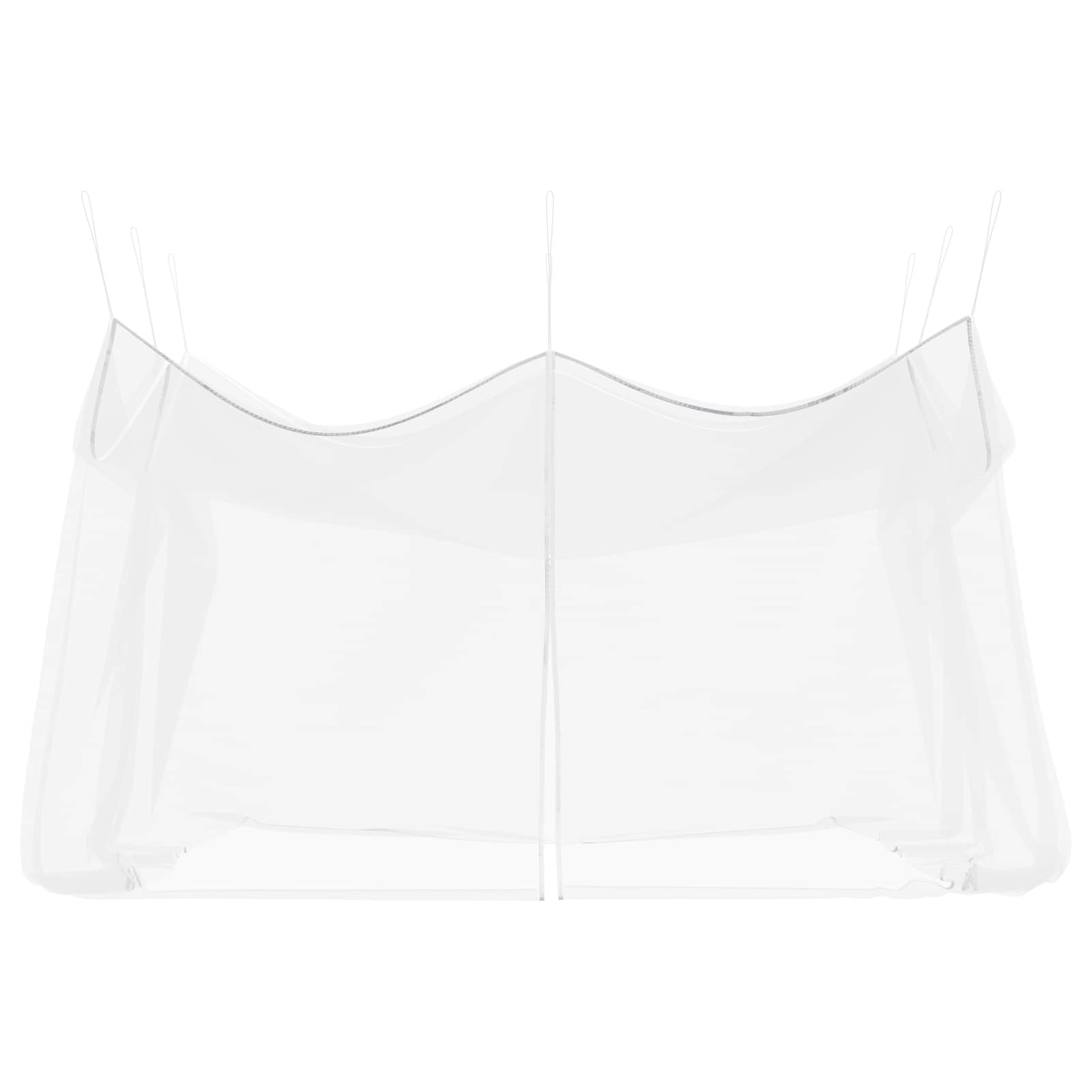 vidaXL Garden Mosquito Net 220 mesh White 3 x 4.5 x 2.5 m Polyester 4