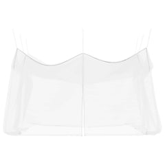 vidaXL Garden Mosquito Net 220 mesh White 3 x 4.5 x 2.5 m Polyester 4