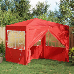 vidaXL Professional Party Tent with Side Walls 2.5x2.5 m 90 g/m²