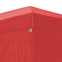 vidaXL Party Tent 900 x 300 x 255 cm Red PE and Steel 4