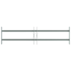 vidaXL Security Grille for Windows with 2 Crossbars 3 pcs 630-1140 mm 3