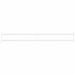 vidaXL Security Grille for Windows with 2 Crossbars 93-174 cm 2