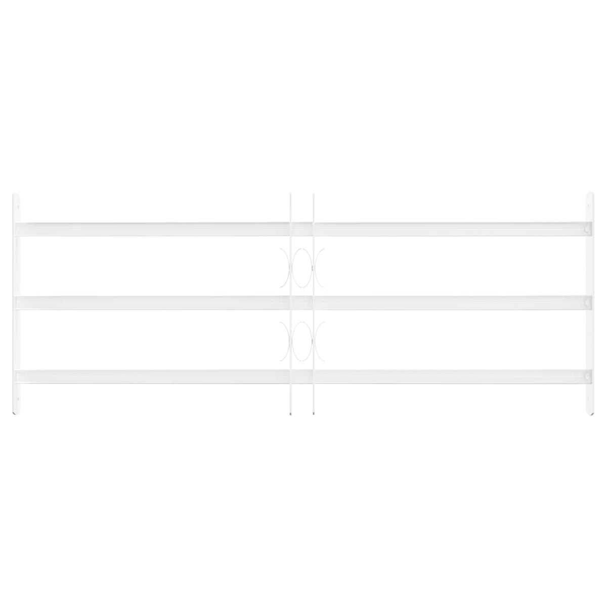 Security Grille for Windows 63-114 cm 3 crossbars 1