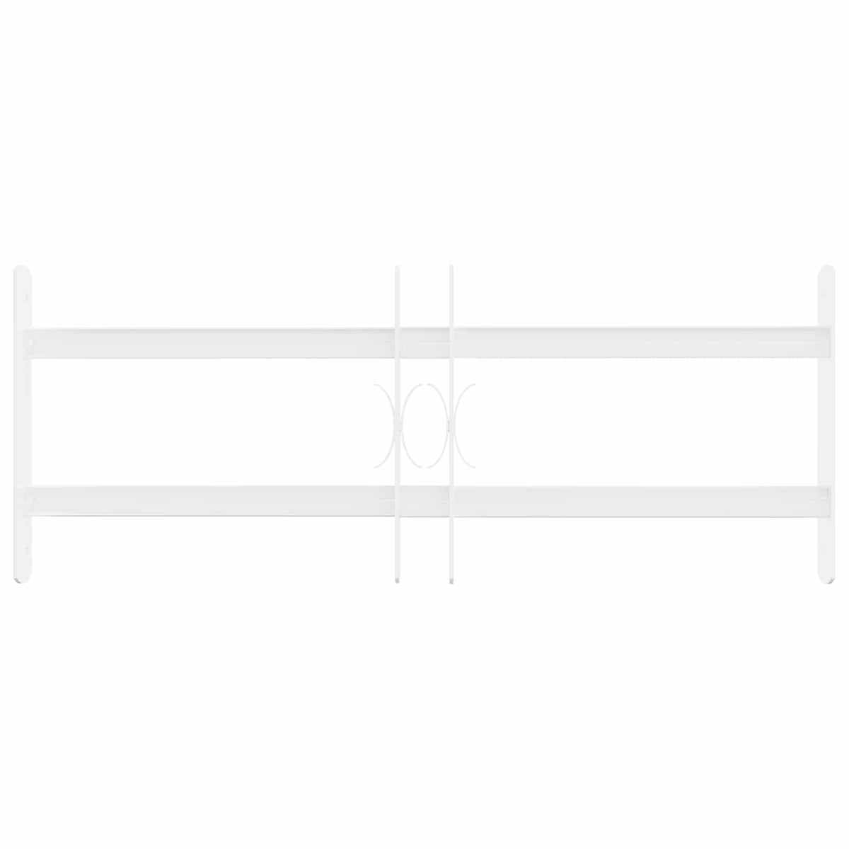Security Grille for Windows 43-74 cm 2 crossbars 3