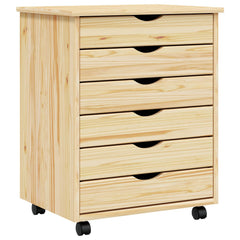 Rolling Cabinet with Drawers MOSS, image 2