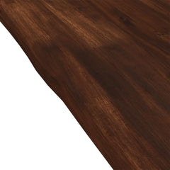 vidaXL Live Edge Table Top 80 x 50 x 3.2 cm Rectangular 6