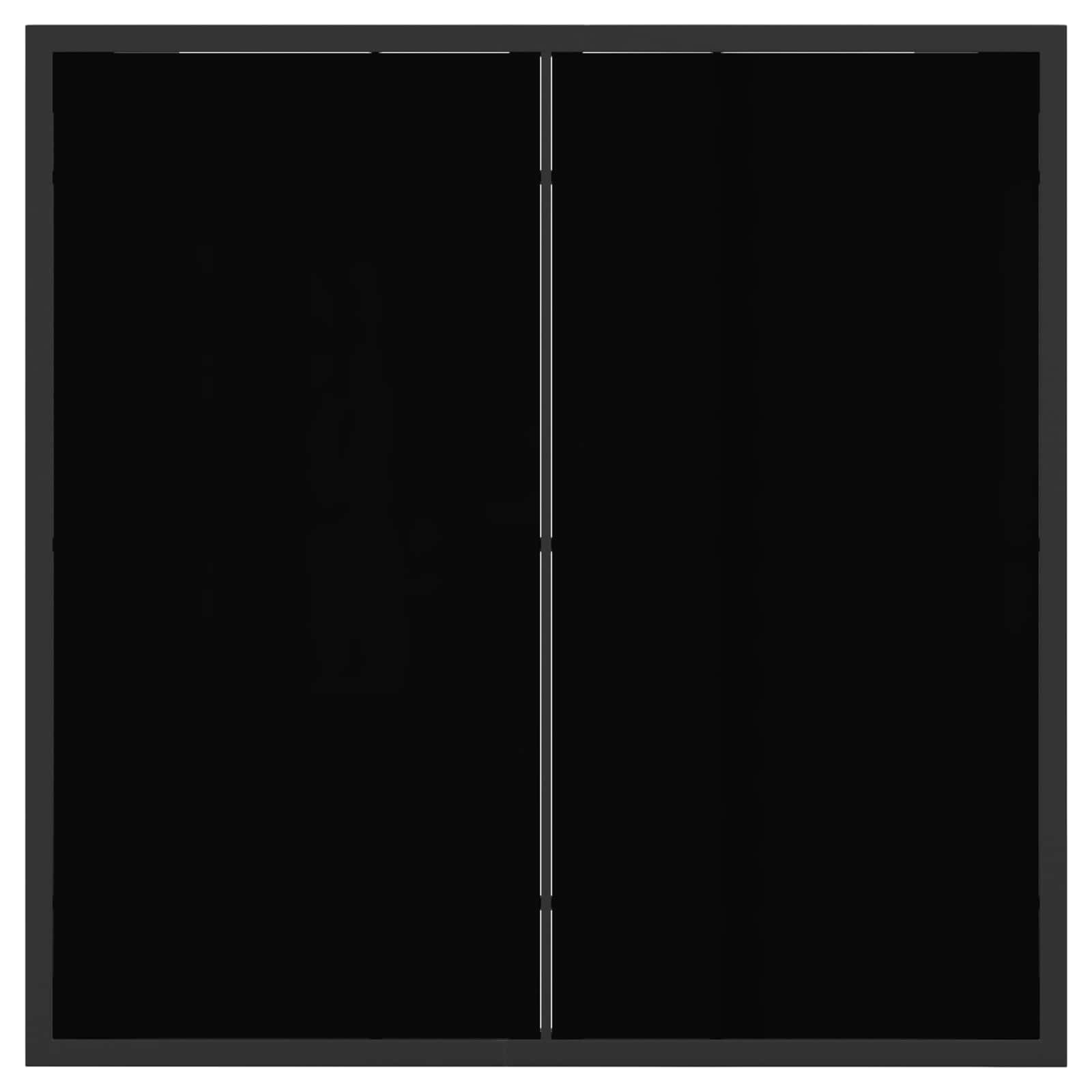 vidaXL Outdoor Furniture Set 5 pcs Black and Anthracite Textilene 6