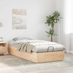 Ottoman Bed Frame Storage Length Natural