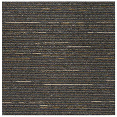 vidaXL Carpet Tile Striped Light Brown 50 x 50 cm 20 pcs 5