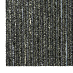 vidaXL Carpet Tile Striped Light Green 50 x 50 cm 20 pcs 6