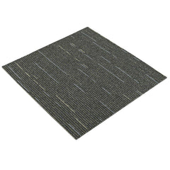 vidaXL Carpet Tile Striped Light Green 50 x 50 cm 20 pcs 2
