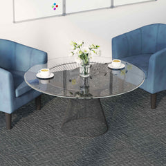 vidaXL Carpet Tile Concrete Grey 50 x 50 cm 20 pcs PP and Bitumen 1