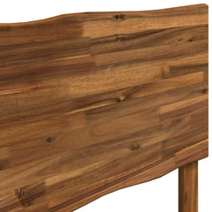 vidaXL Live Edge Headboard ROSTOCK Natural 100 cm Solid Acacia Wood 5