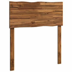 vidaXL Live Edge Headboard ROSTOCK Natural 100 cm Solid Acacia Wood 2