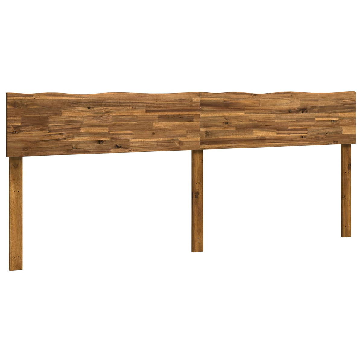 vidaXL Live Edge Headboard ROSTOCK Natural 180 cm Solid Acacia Wood 2