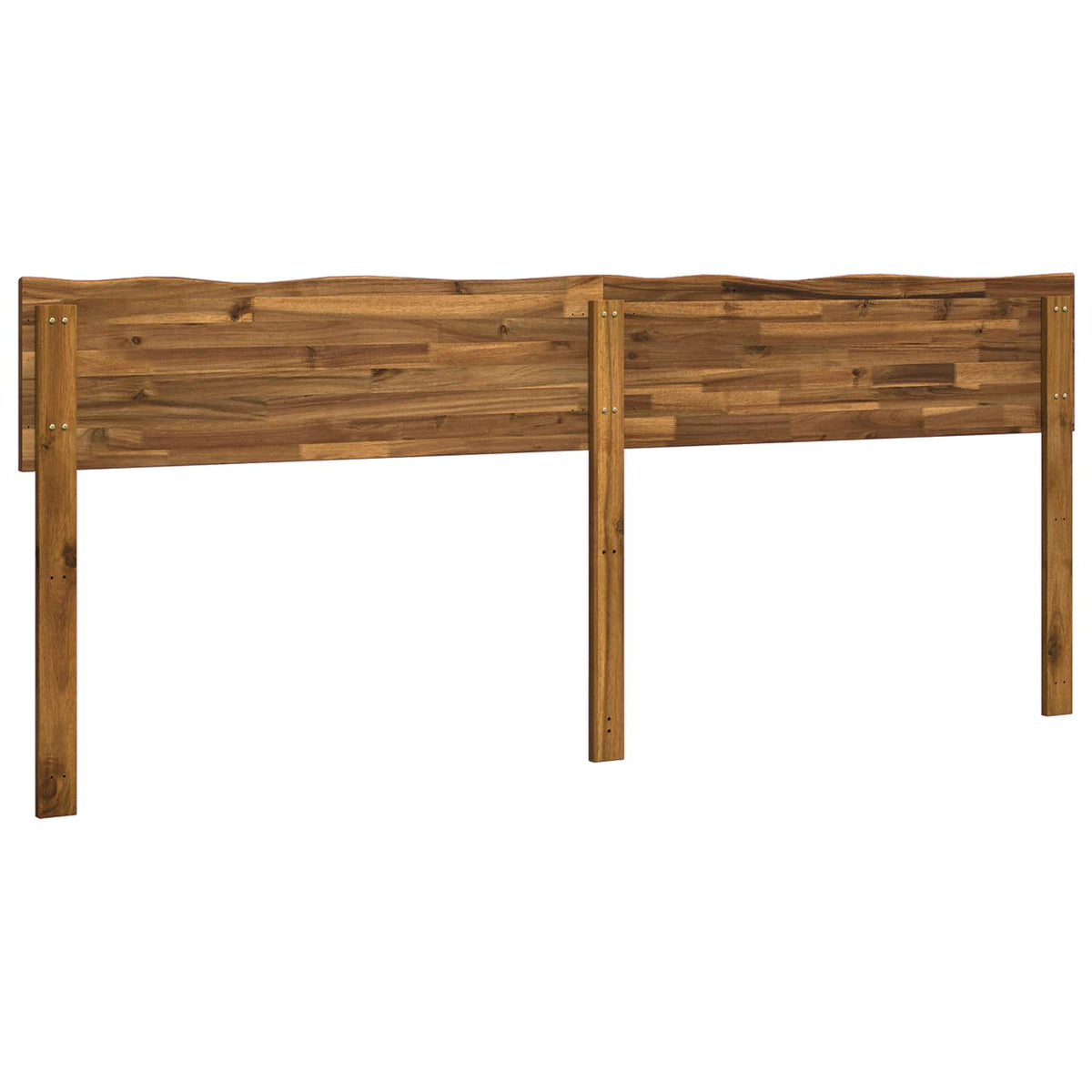 vidaXL Live Edge Headboard ROSTOCK Natural 180 cm Solid Acacia Wood 4