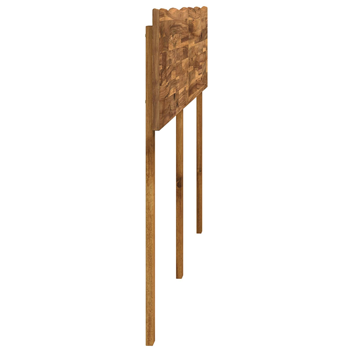 vidaXL Live Edge Headboard ROSTOCK Natural 180 cm Solid Acacia Wood 3