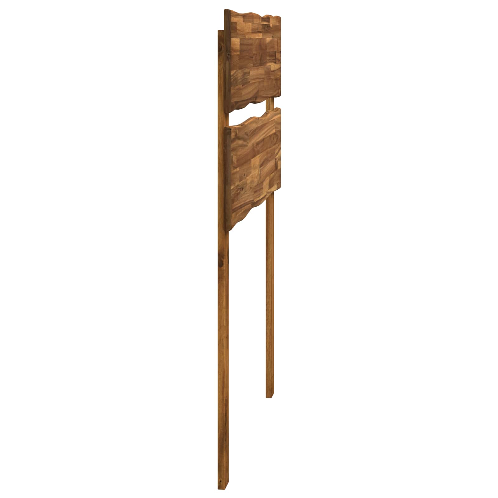 vidaXL Live Edge Headboard ROSTOCK Natural 100 cm Solid Acacia Wood 3