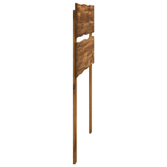 vidaXL Live Edge Headboard ROSTOCK Natural 100 cm Solid Acacia Wood 3